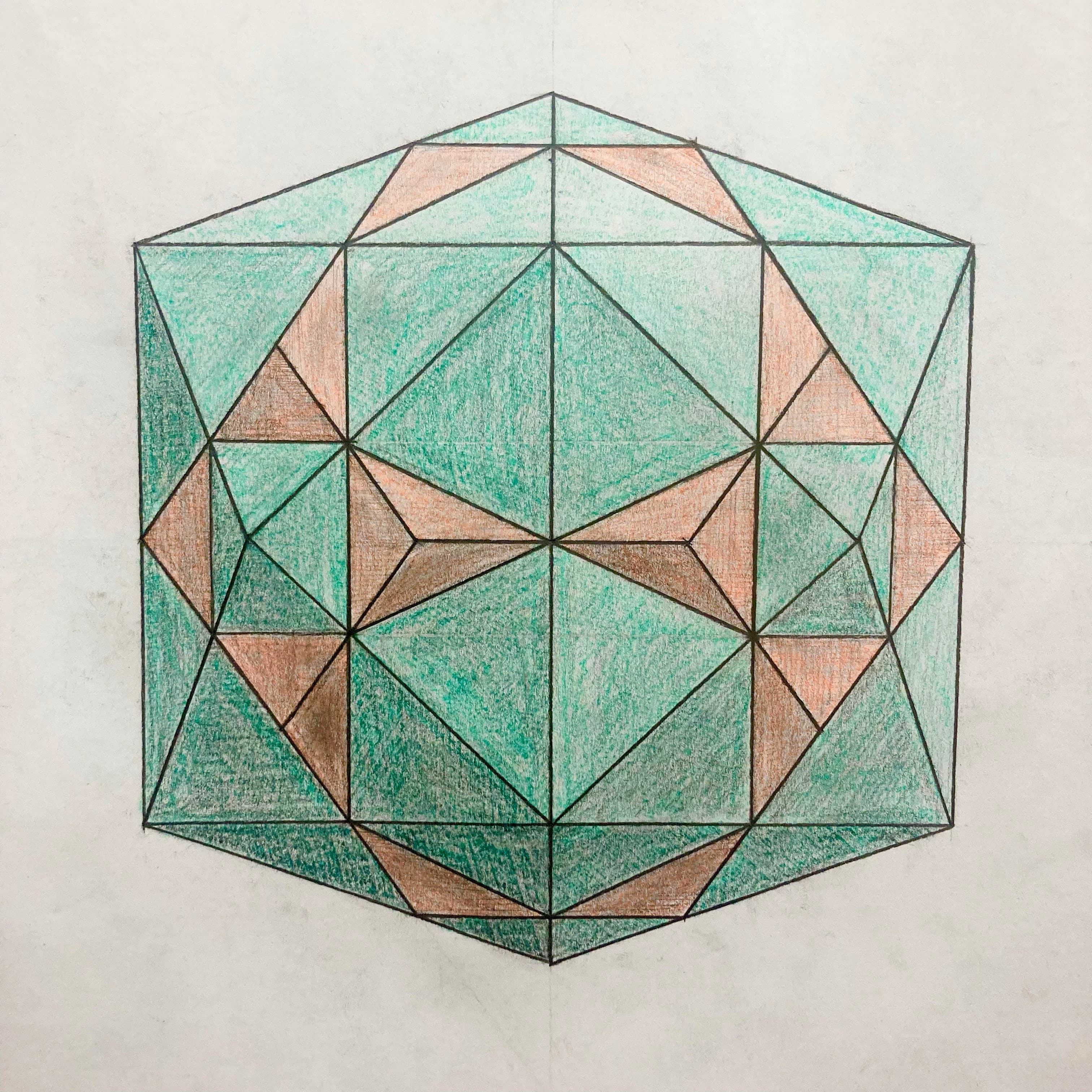 Dual Compound: Truncated Octahedron and Triakis Hexahedron